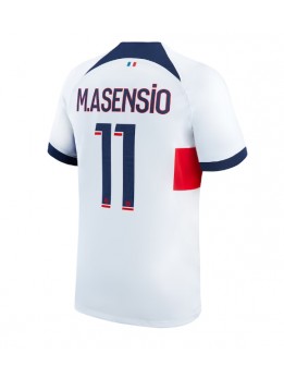 Paris Saint-Germain Marco Asensio #11 Replika Borta Kläder 2023-24 Kortärmad